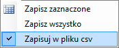 Eksport tabeli do pliku csv_ikona
